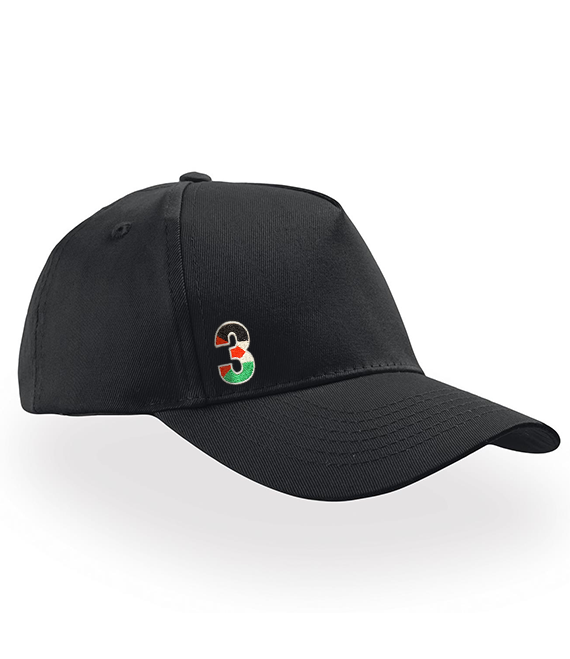 Kids 5-Panel Starter Cap Black Code: K5PSCB-5