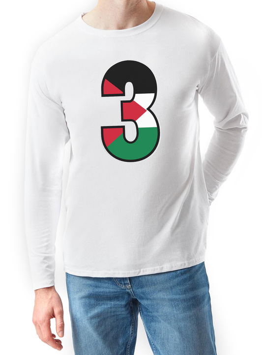 Classic Long Sleeve T-Shirt White  S-5XL Code: CLSTW-165