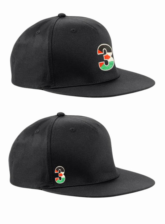 Classic Black Snapback Cap Black Code: CBSCB-5