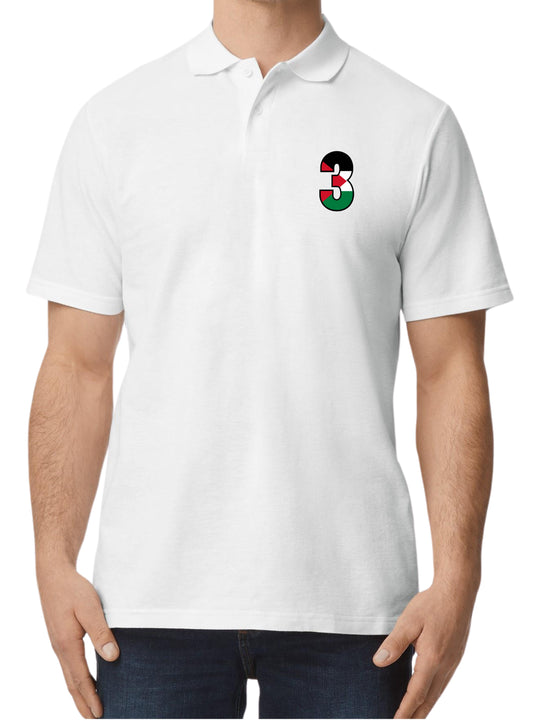 Softstyle Pique Polo White T-Shirt S-4XL Code: SPPW-170